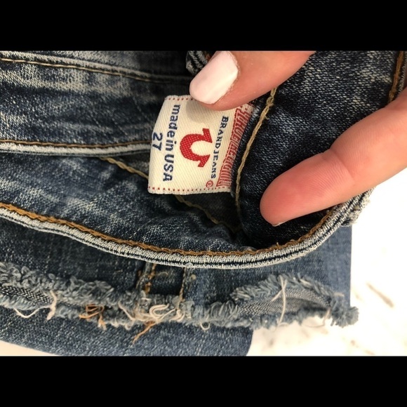 TRUE religion Joey jeans fray hem - Picture 7 of 14